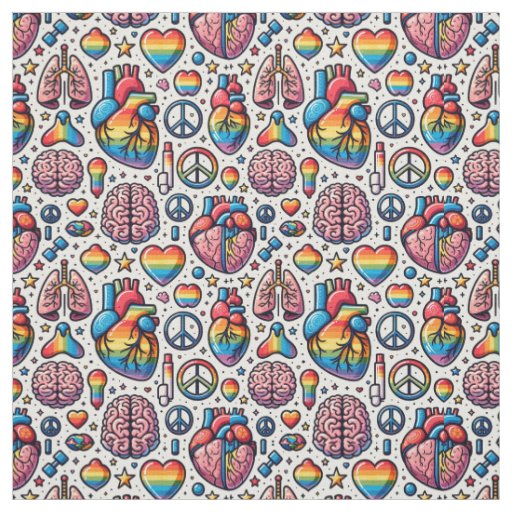 Medical LGBTQI Fabric