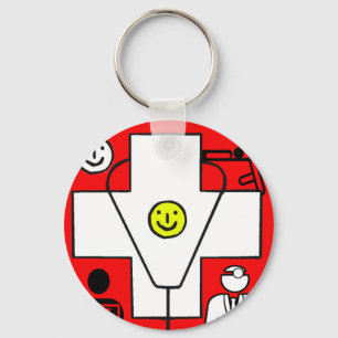 MEDICAL LOGO KEYCHAIN