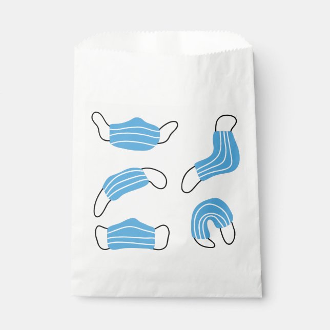 Medical mask pattern favor bag (Front)