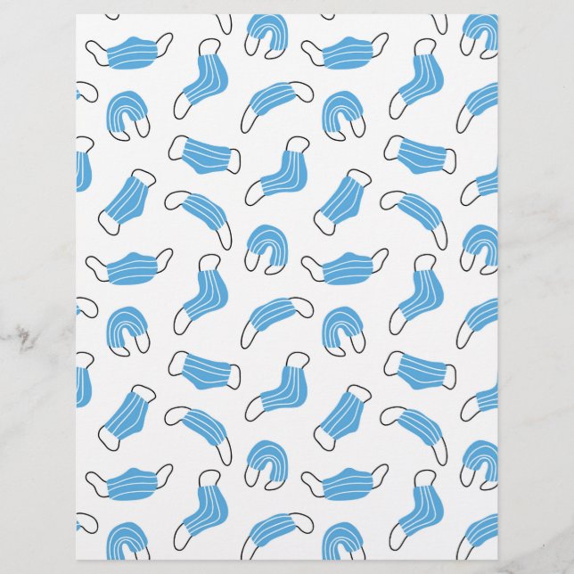 Medical mask pattern letterhead (Front)