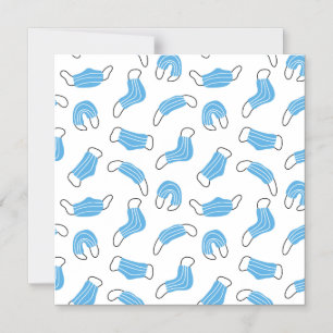 Medical mask pattern magnetic invitation