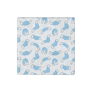 Medical mask pattern stone magnet