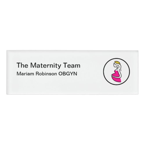 Medical Maternity Family Staff Name Tags