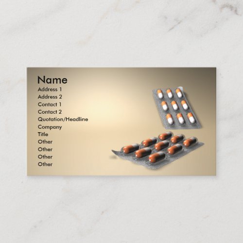 medicine business cards