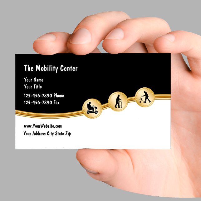 Medical Mobility Business Cards (Creator Uploaded)