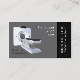 Medical MRI imaging Business Card