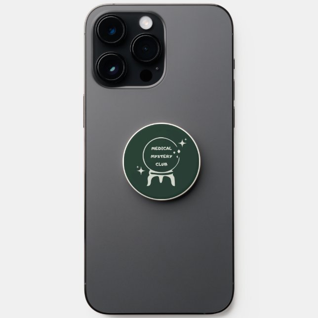 "Medical Mystery Club" Chronic Illness Popsocket (Front)