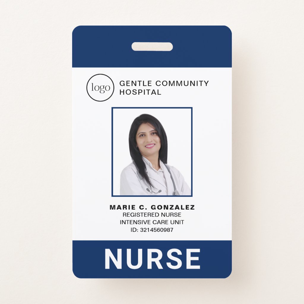 hospital id card template free download