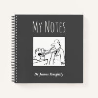 Medical Notebook with Owner's Name
