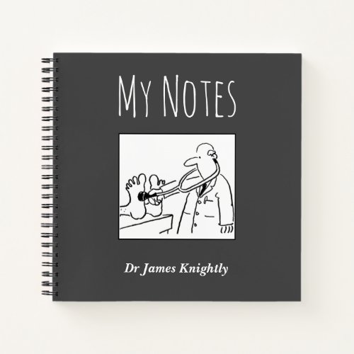 Medical Notebook with Owners Name