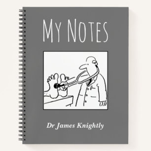 Medical Notebook with Owner's Name