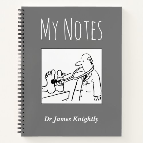 Medical Notebook with Owners Name