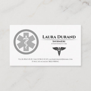 Medical Nurse Business Cards