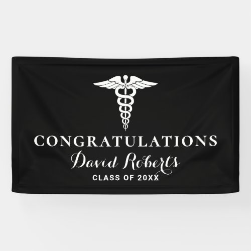 Medical Nursing School Graduation Banner