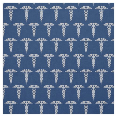 Medical Nursing Symbol Pattern Design Fabric