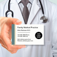 Medical Office Family Doctor Business Card at Zazzle