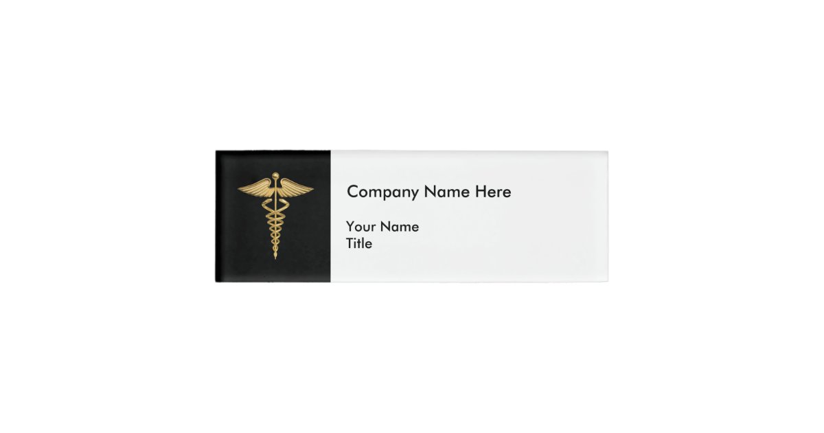 Medical Office Staff Name Badges | Zazzle.com