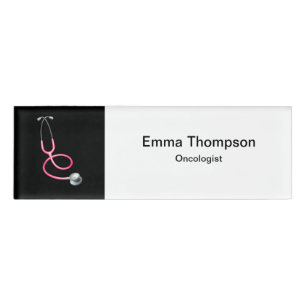 Medical Oncologist Cancer Doctor Name Tag