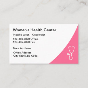 Medical Oncologist Cancer Medical Business Cards