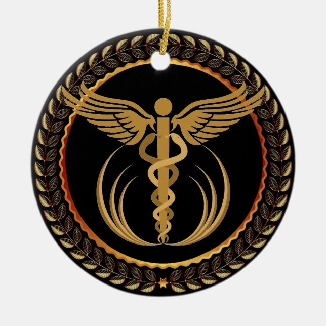 Medical Ornamenet - SRF Ceramic Ornament (Front)