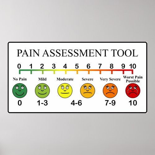 Medical Pain Assessment Tool Chart