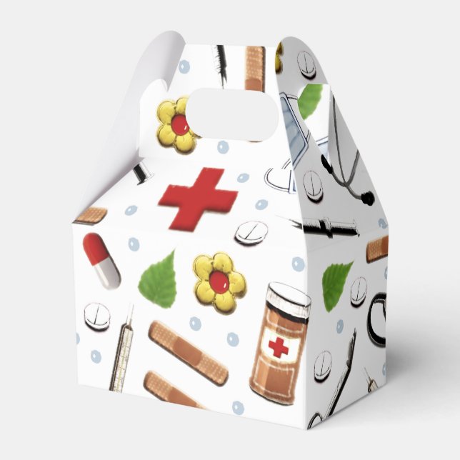 Medical Party Favor Boxes (Front Side)