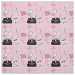 Medical Pattern Design - Pink Fabric