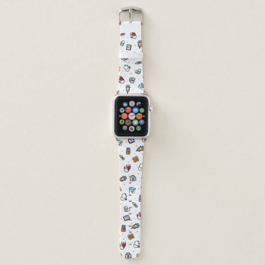 Medical Pattern. For Doctors and Nurses Apple Watch Band