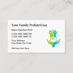 Medical Pediatrician Appointment Cards