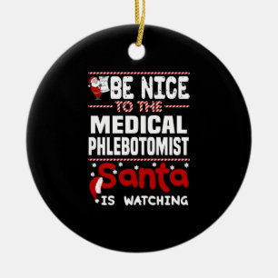 Medical Phlebotomist Ceramic Ornament