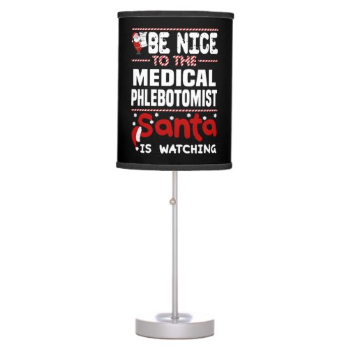 Medical Phlebotomist Table Lamp