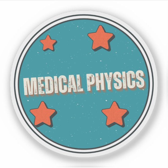 Medical Physics Sticker (Front)