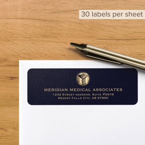 Medical Practice Return Address Labels