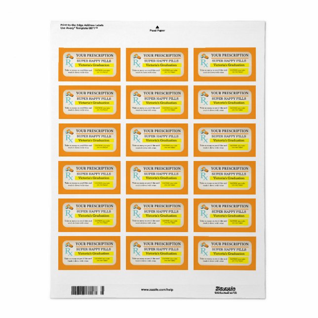 medical-prescription-labels-nurse-party-favors-zazzle for Free Printable Candy Prescription Labels Medical prescription labels Nurse party favors | Zazzle for Free Printable Candy Prescription Labels