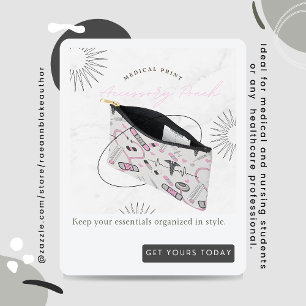 Medical Print Accessory Pouch