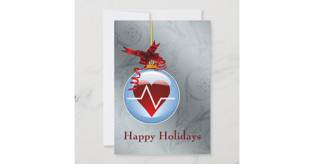 medical profession cardiology Holiday Cards