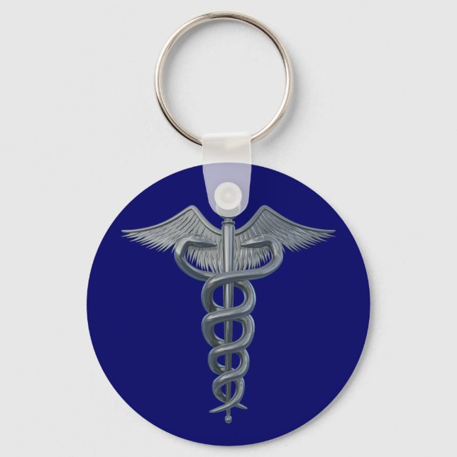 Medical Profession Symbol Keychain (Front)