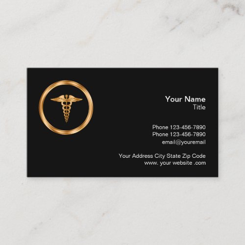 Medical Professional Classy Business Card