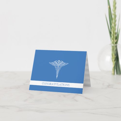 Medical Professional Custom Congratulations Card