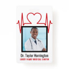 Medical Professional custom photo & text badges