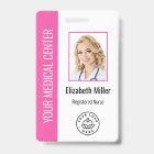 Medical Professional Custom Photo & Text Pink
