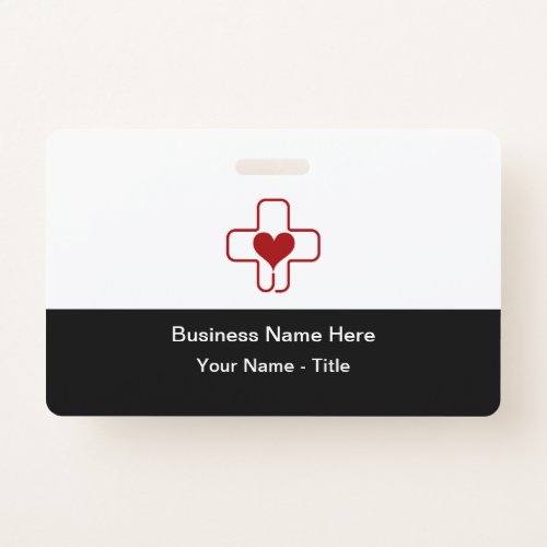 Medical Professional Health Custom Name Badges
