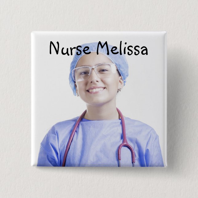 Medical Professional Identification  Button (Front)