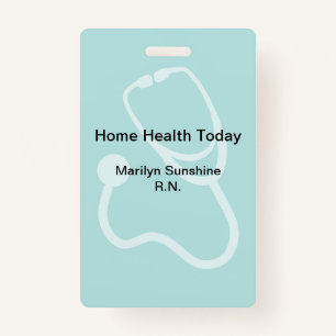 Medical Professional Modern Layout Badge