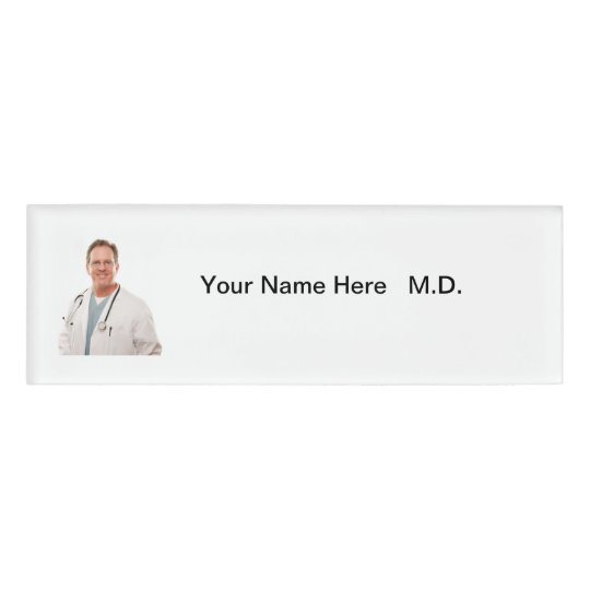 Medical Professional Name Tag