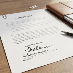 Medical Professional Signature   Personalized Self-inking Stamp