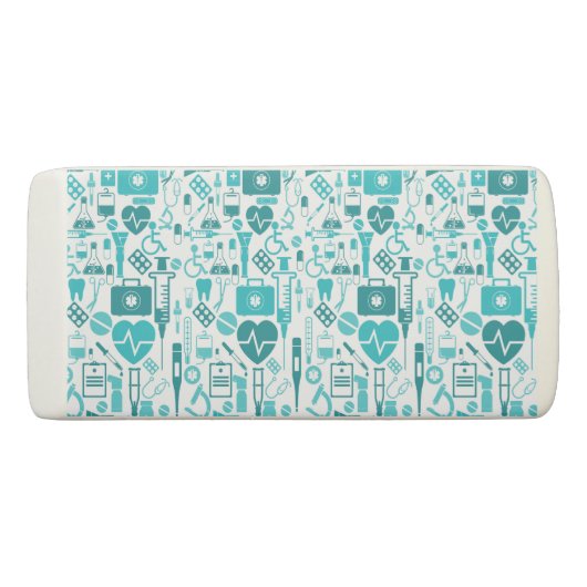 Medical Professional / Student "Add Name" Monogram Eraser (Back)