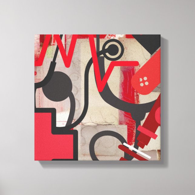Medical Professionals Canvas Print (Front)