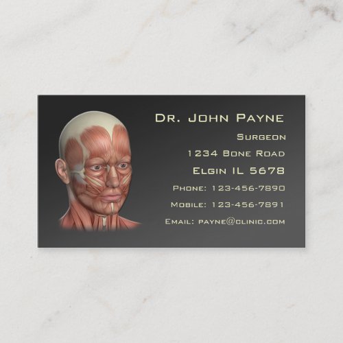 Medical Profile Card Business Card