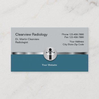 Medical Radiology Business Cards by Luckyturtle at Zazzle